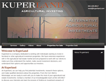 Tablet Screenshot of kuperland.com